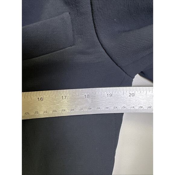 Wilfred Aritzia Oversized Blazer Women’s 8 Black Double Button Preppy Old Money - Picture 11 of 11